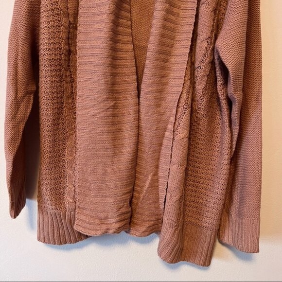 NWT Jason Maxwell Open Front Knitted Cardigan 1X - Picture 3 of 9